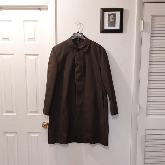 Vintage Other - Vintage Dark Brown Trench Coat Size 40R